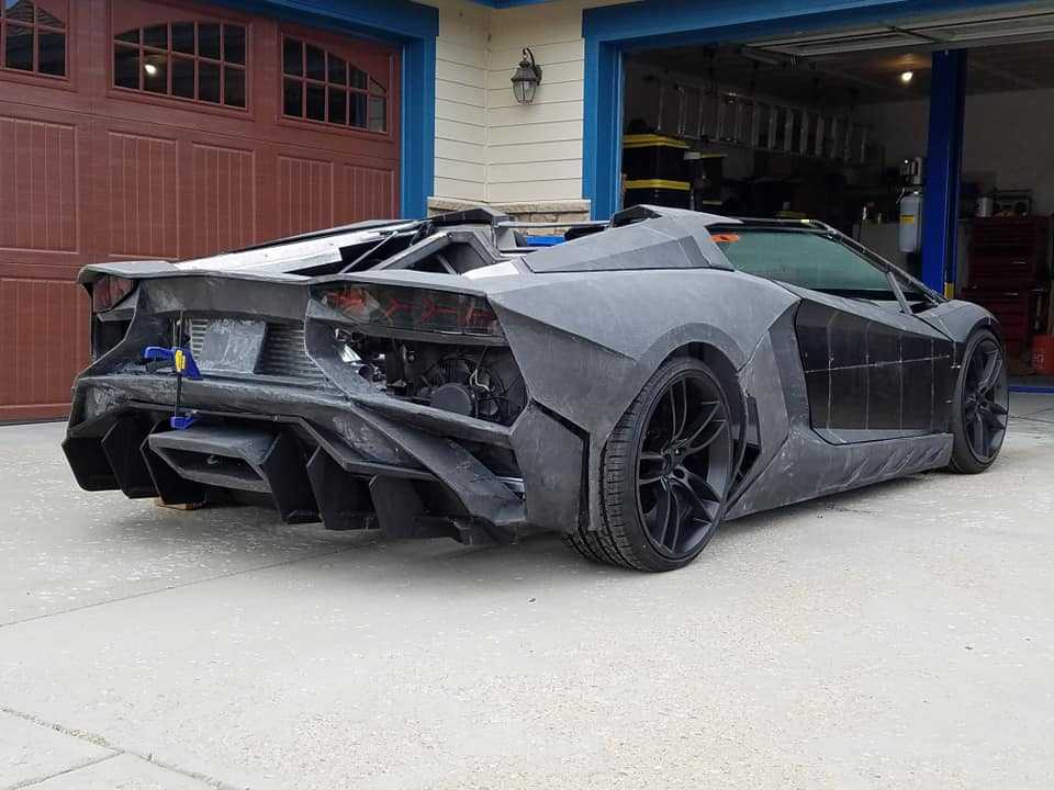 Μια Lamborghini με 3D-printed κομμάτια