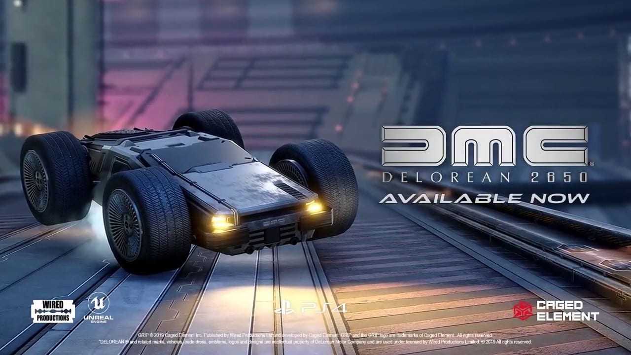 GRIP: Combat Racing – Delorean Trailer