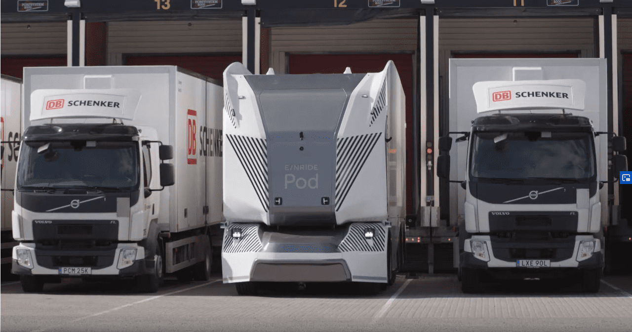 Ρομποτικά φορτηγά και τεχνολογία Autonomous Electric Transport (AET)