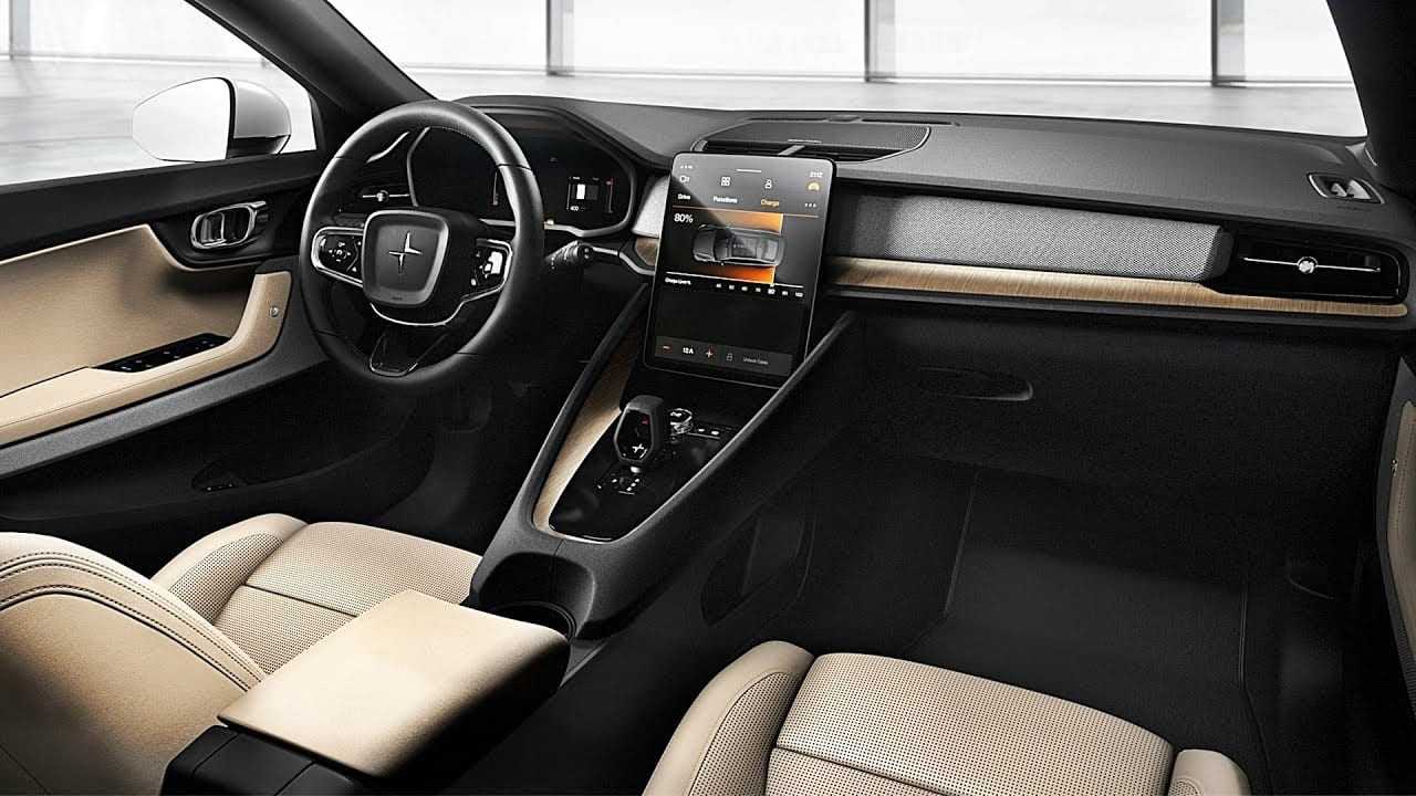 Το εσωτερικό ενός Polestar 2