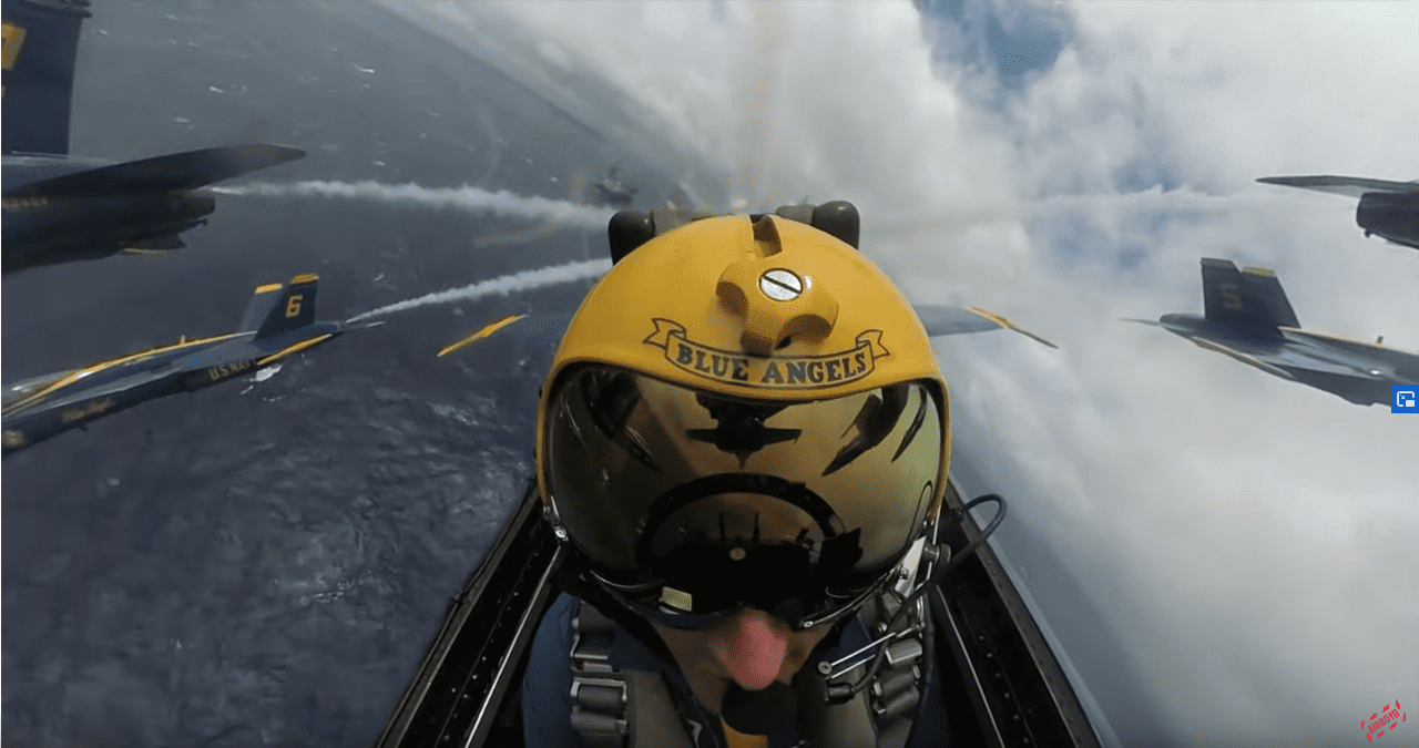 Blue Angels πάνω από το Harry S. Truman Carrier Strike Group