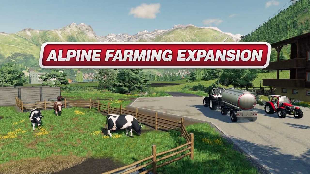 Farming Simulator 19 PS4 – Alpine Farming Expansion Reveal Trailer