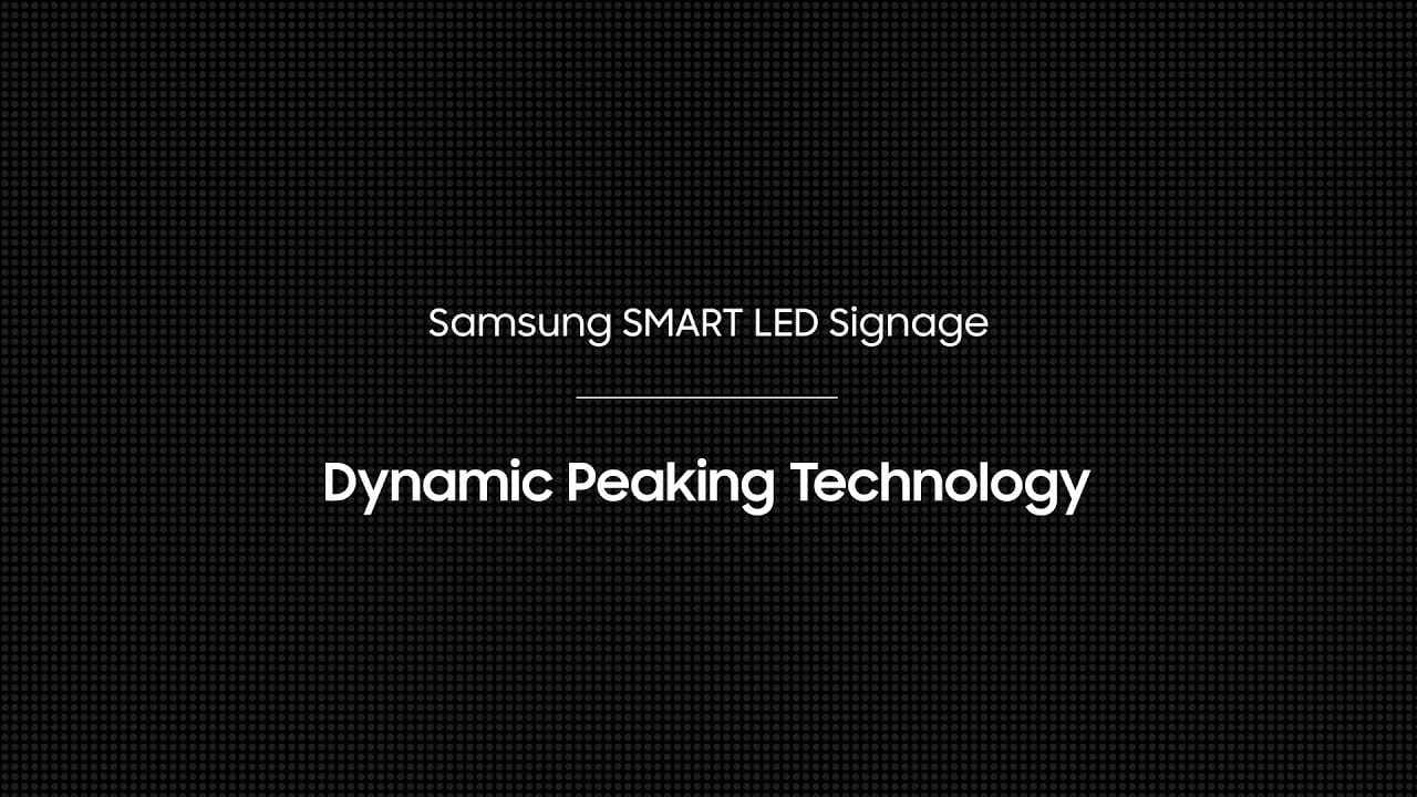 Samsung Dynamic Peaking Technology