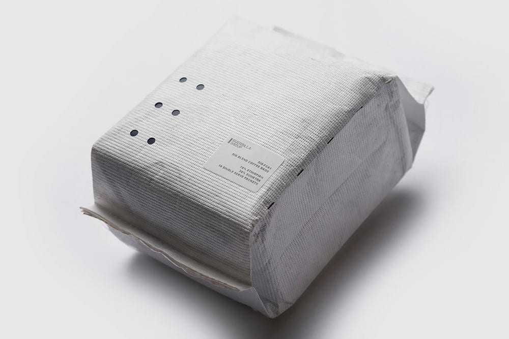 Guerrilla Group Drops SIG-FC01 Single-Use Coffee Pouches