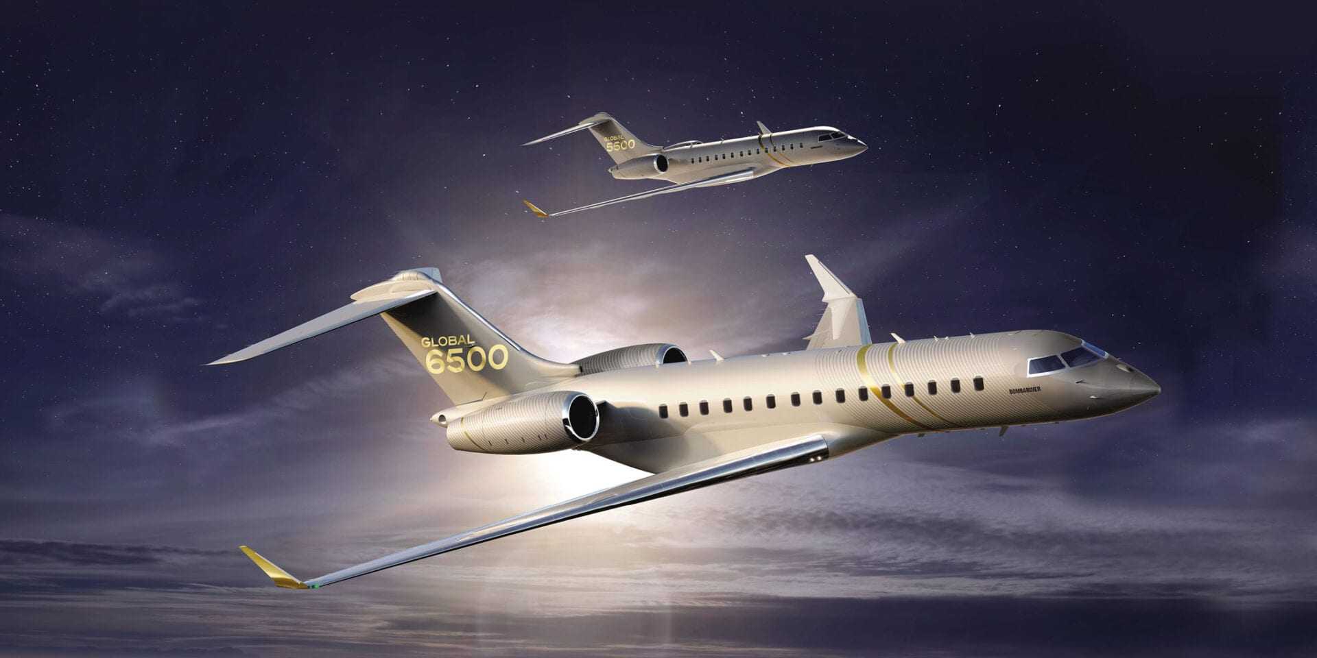To νέο Bombardier Aviation Global 6500
