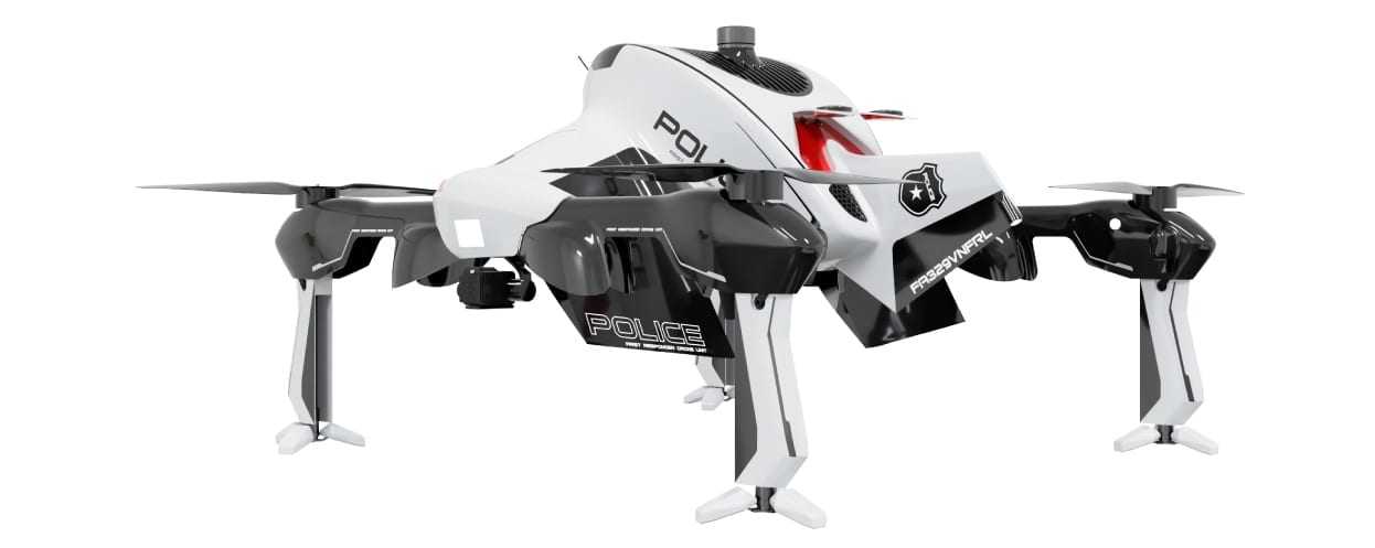 Recruit Quadcopter για Επείγουσες Καταστάσεις