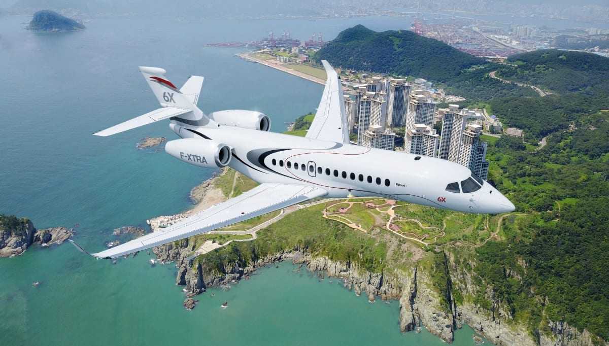 Το νέο Dassault Aviation Falcon 6X