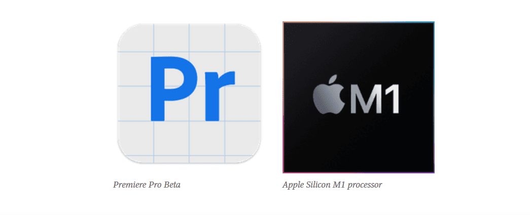 Adobe Premiere Pro Beta για Apple M1 Mac