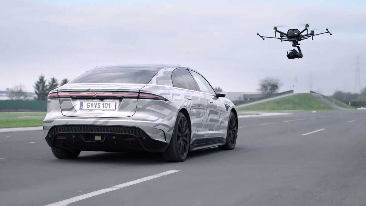 CES 2021 – Airpeak ‘τραβάει’ το βίντεο του VISION-S Road Test