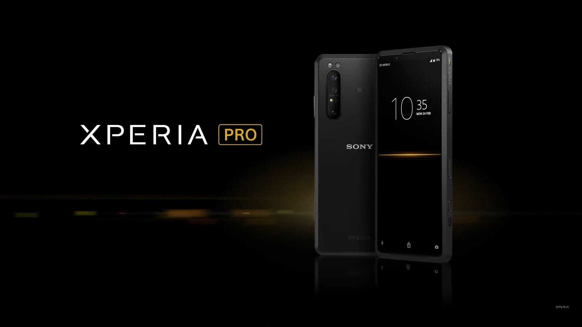 Xperia PRO – γρήγορη μεταφορά φωτό και βίντεο με 5G