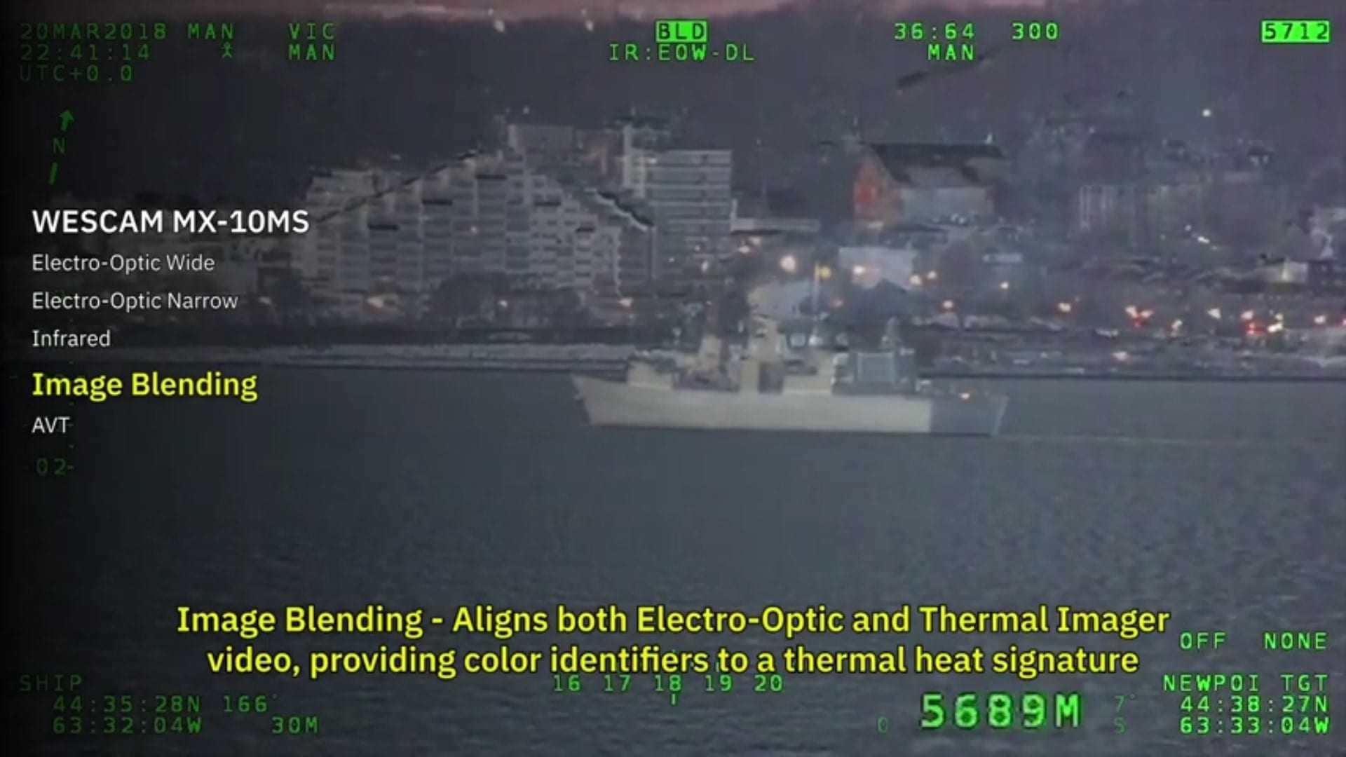 Hi Tech εικόνα με το WESCAM MX™-10MS