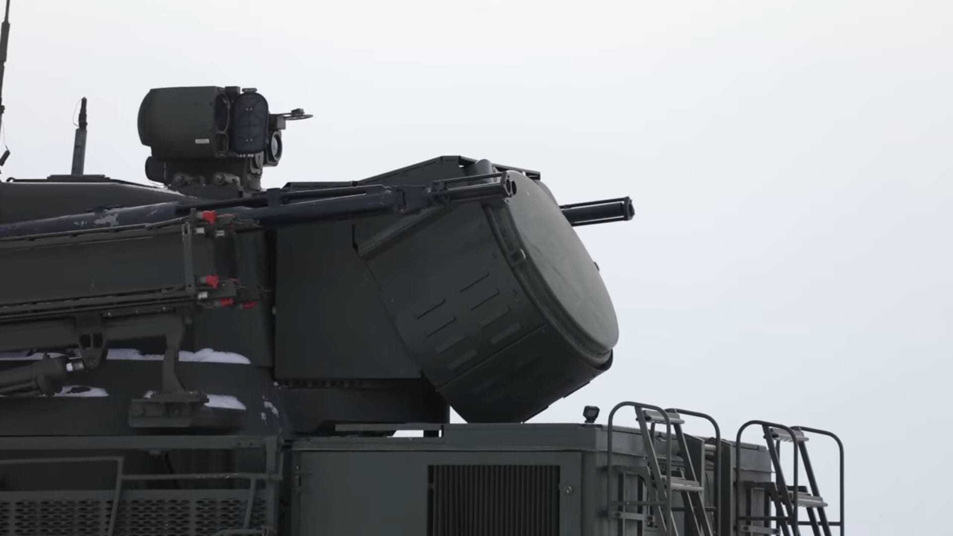 «Панцирь» – Ρωσικά αντιαεροπορικά στο χιόνι