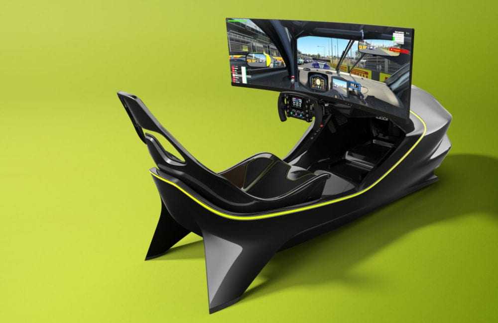 Ο απίστευτος AMR-C01 Racing Simulator