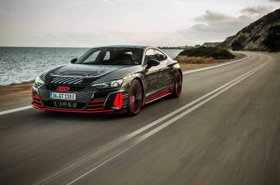 Audi RS e-tron GT σε δοκιμές