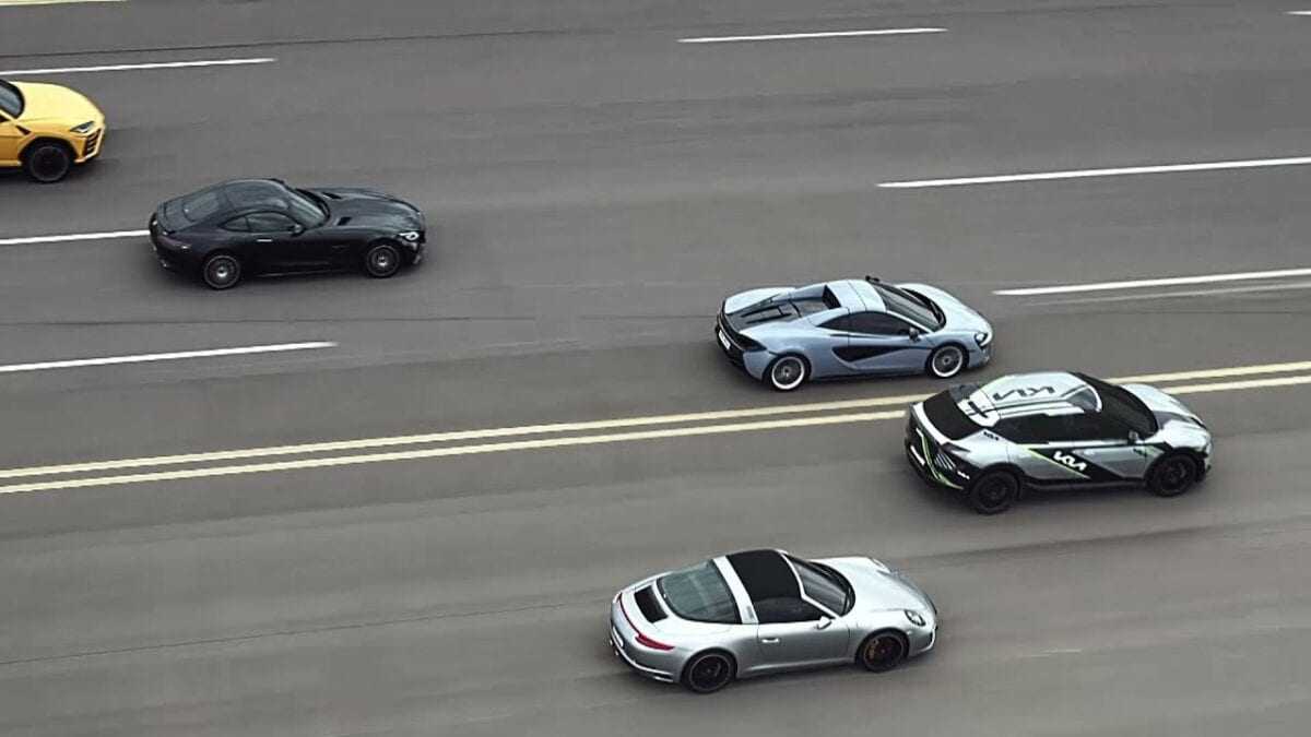 Kia EV6 GT Vs Fastest Supercars