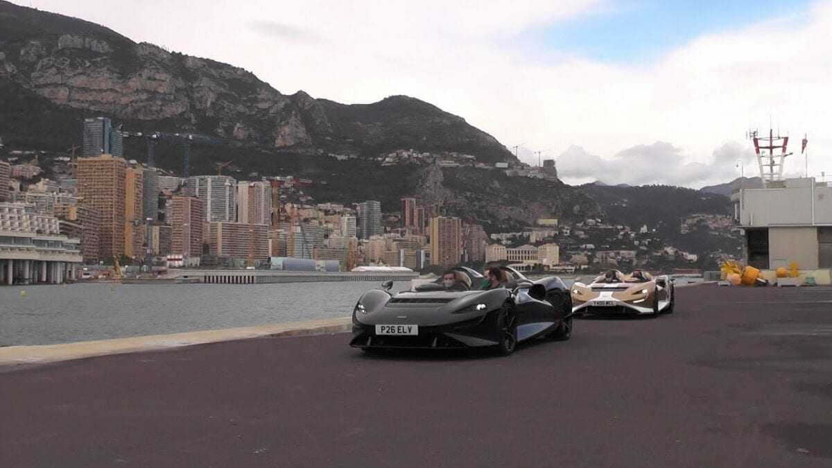 McLaren Elva in Monaco