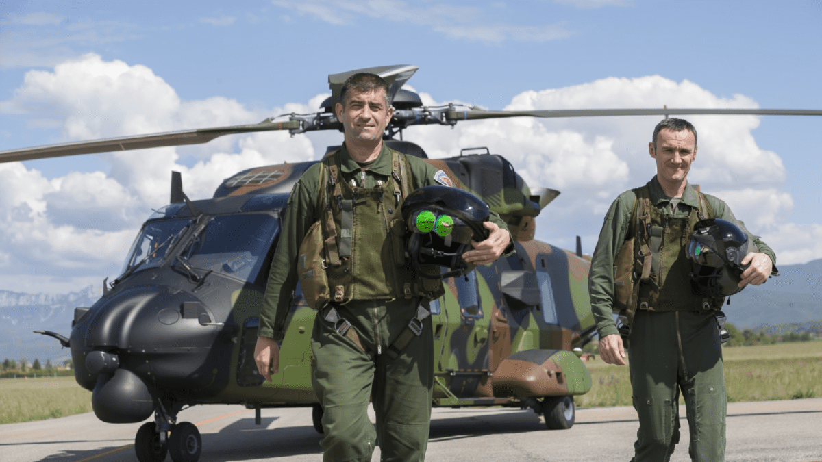 Κάσκα Επαυξημένης Πραγματικότητας TopOwl για ελικόπτερα ΝΗ-90