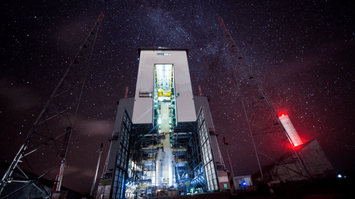 Καταπληκτική βραδιά αστεριών στην Ariane 6 launch base