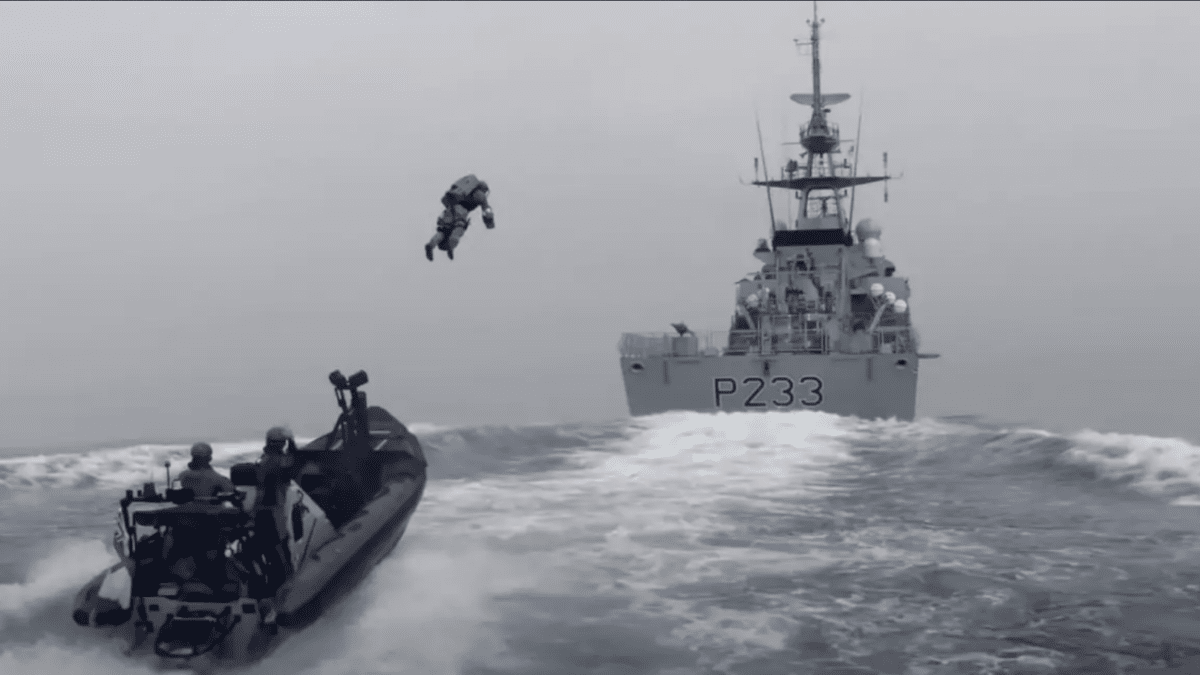 Το απίστευτο Gravity Personal Jet Suit