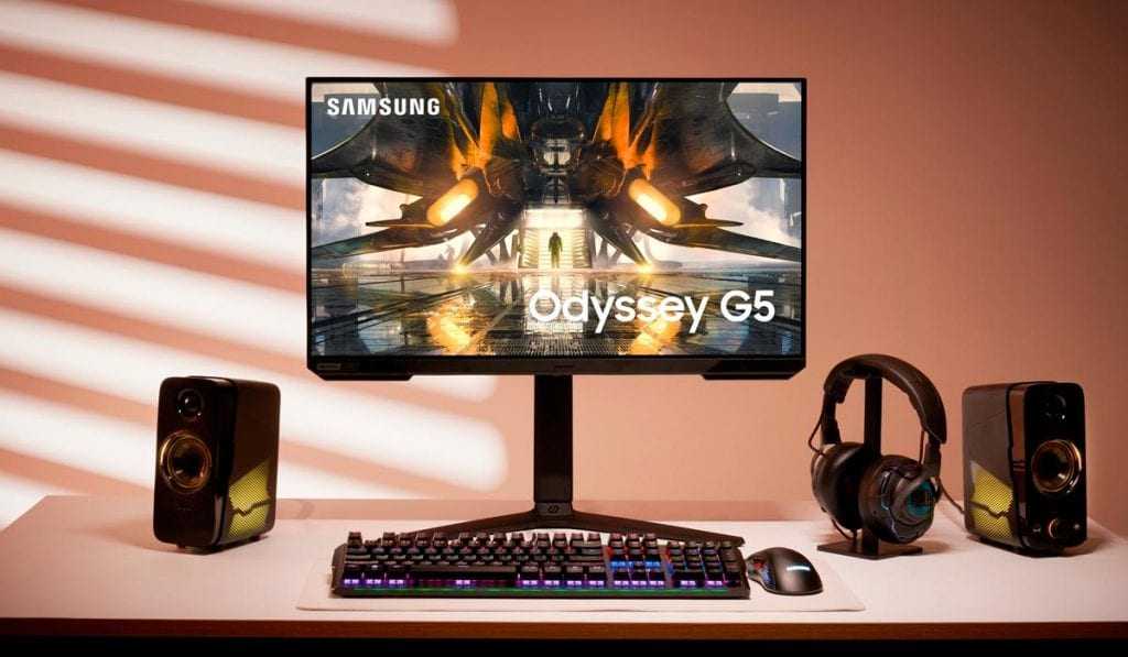 Odyssey G5 + Odyssey G7 Gaming monitors