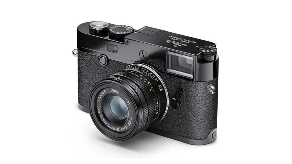 Νέα Leica Limited-Edition Black Paint M10-R