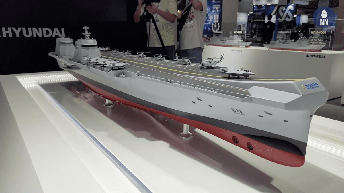 Το νέο CVX Light Aircraft Carrier των Κορεατών