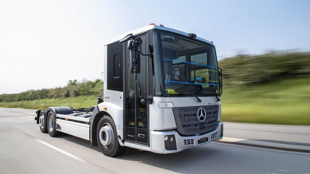 Mercedes-Benz eEconic Ηλεκτρικό Φορτηγό