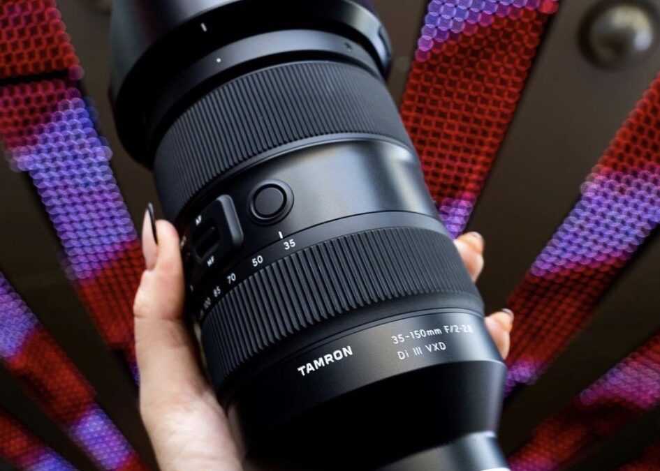 Πόσο μεγάλος είναι ο Tamron 35-150mm f/2-2.8 Di III VXD