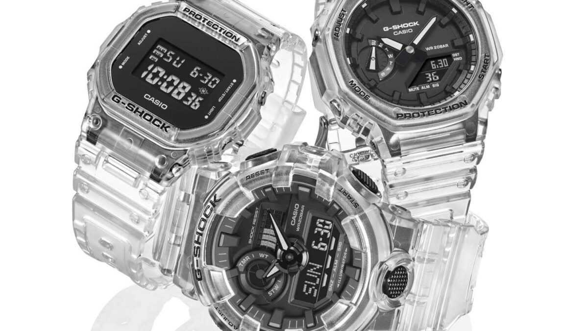 Νέα semi-transparent Casio DW-5600