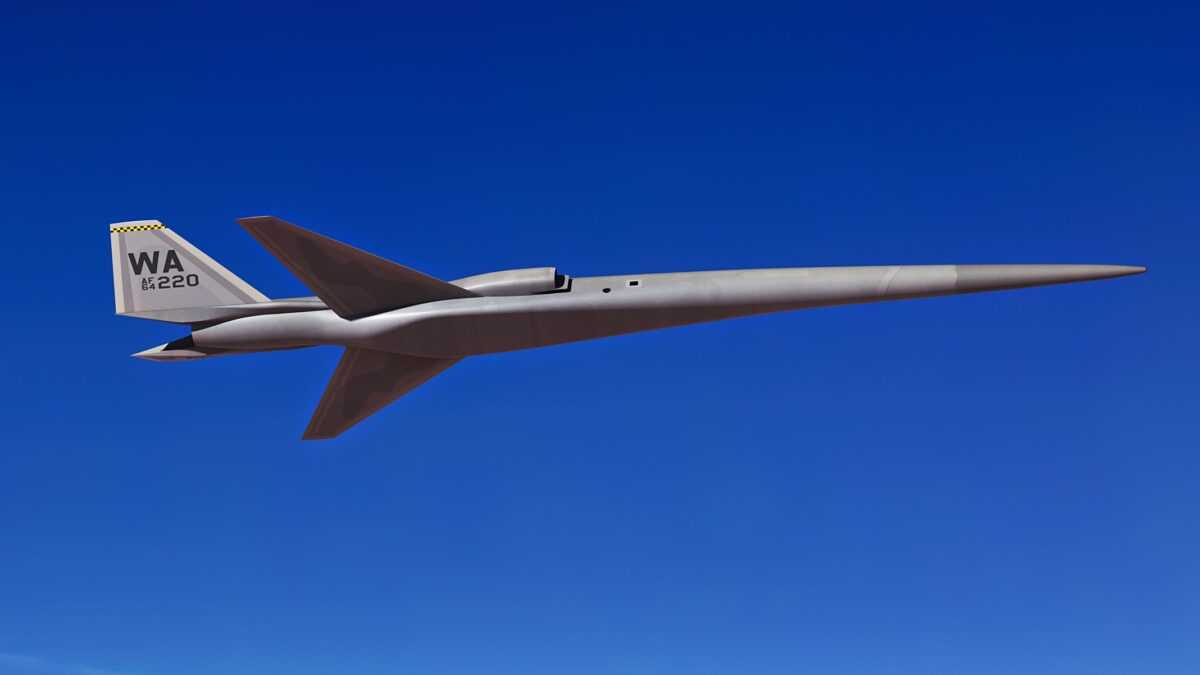 To top secret υπερηχητικό Μη Επανδρωμένο Αερόχημα της USAF