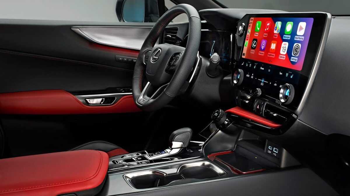 To εντυπωσιακό Interface της Lexus 2022 NX