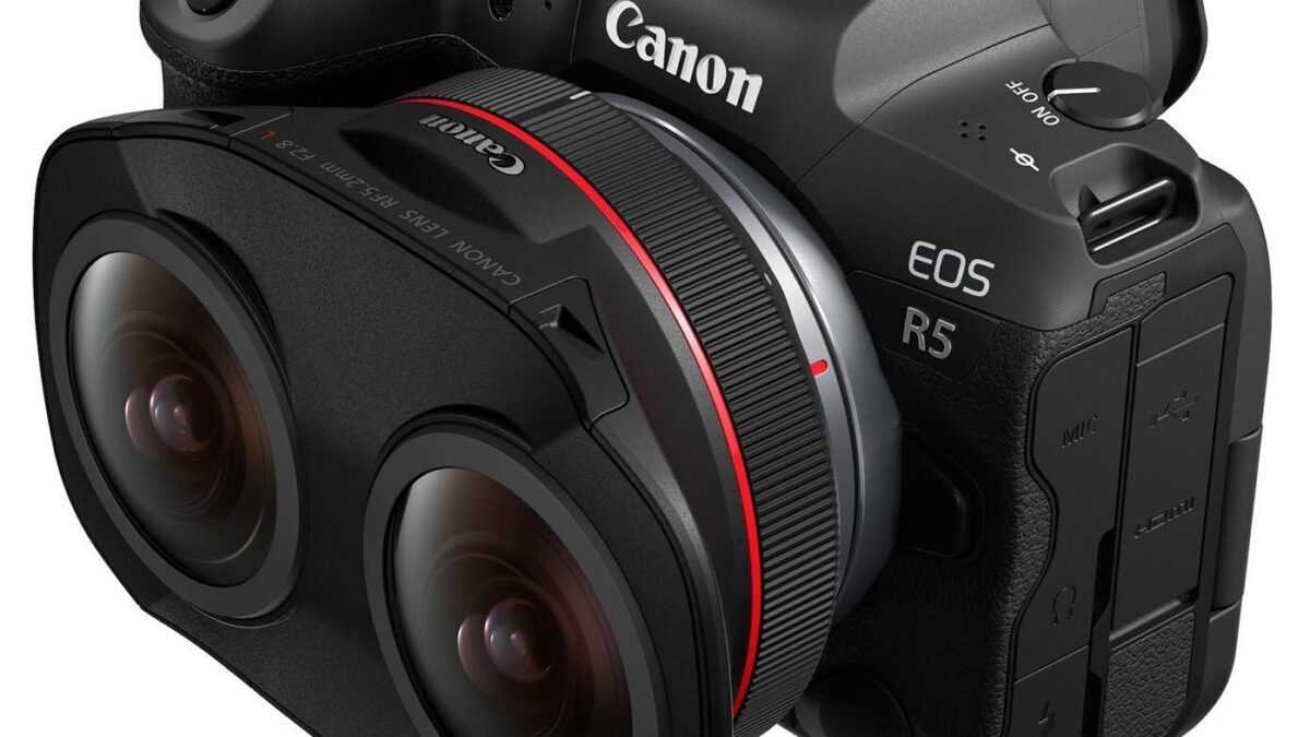 Ο νέος Canon RF5.2mm F2.8 L Dual Fisheye φακός για stereoscopic 3D VR180