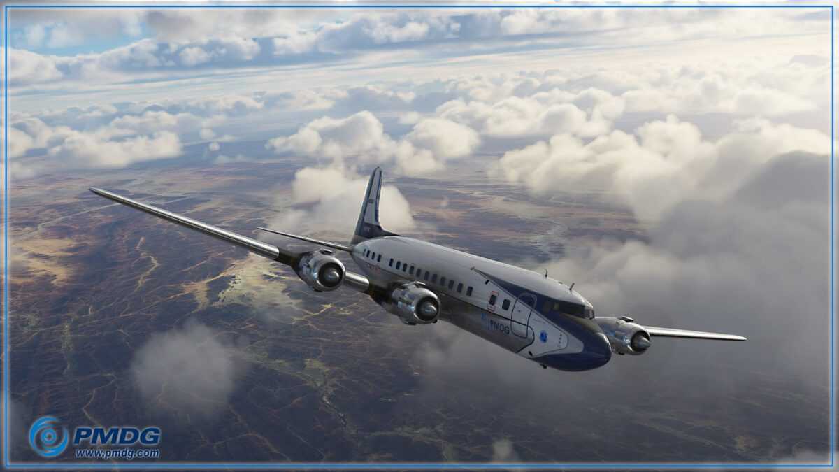 Στο Microsoft Flight Simulator το Douglas DC-6