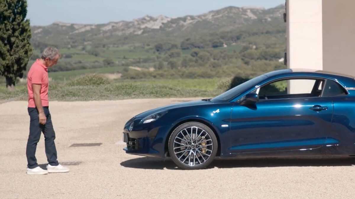 Alain Prost + Alpine A110 Légende GT 2021