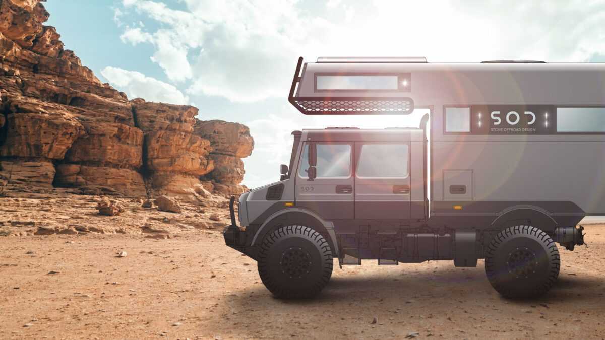 Το Stone Offroad Design Rise 4×4 Off-Road RV της περιπέτειας