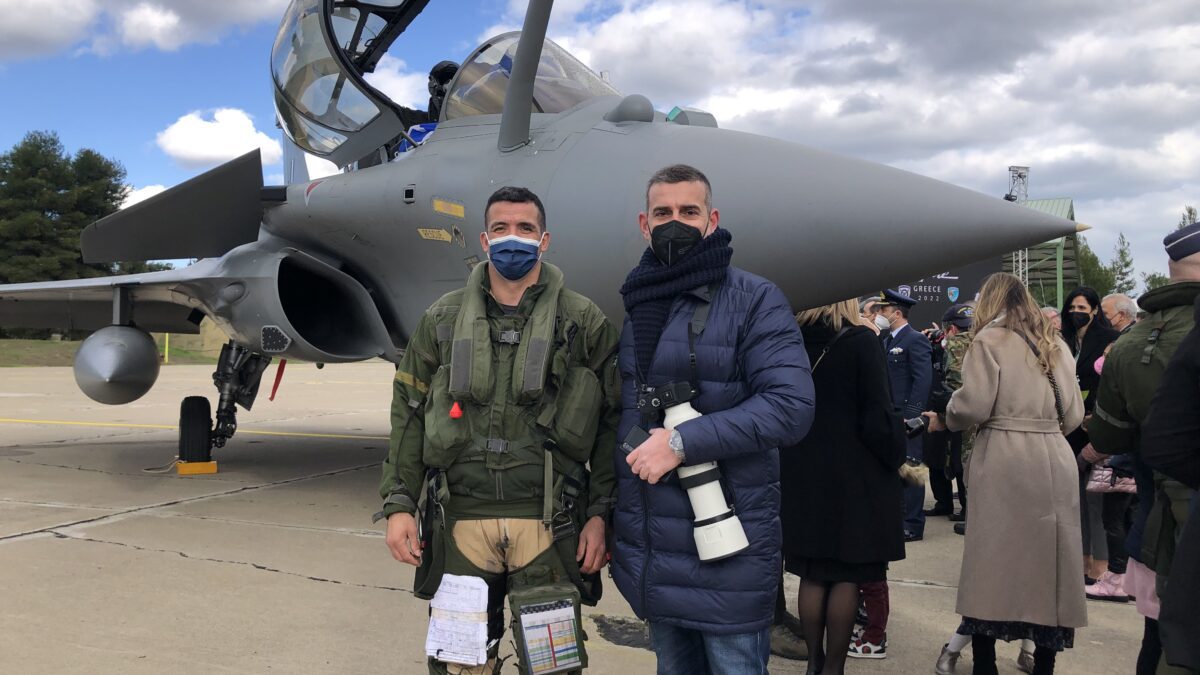 O Γάλλος «δάσκαλος» των εκπαιδευτών στον χειρισμό του μαχητικού Rafale