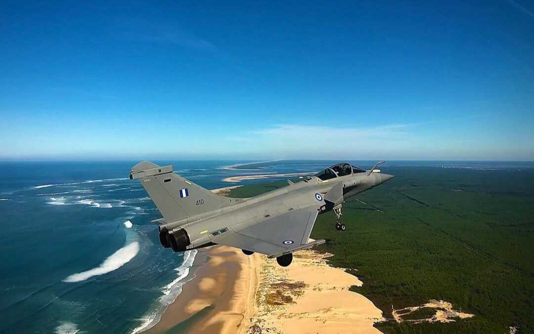 Τα ελληνικά Rafale στον αέρα