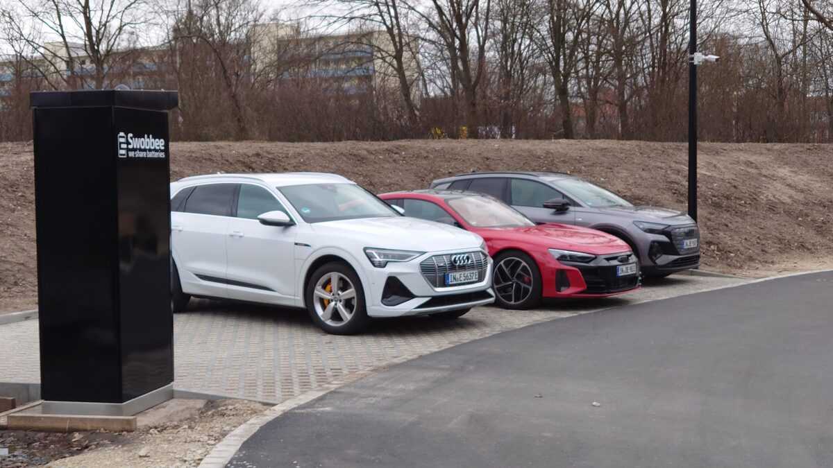 To πρωτοποριακό Audi charging hub