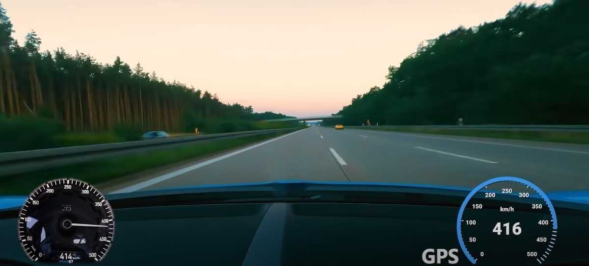 H Bugatti Chiron και τα 417 χλμ/ώρα