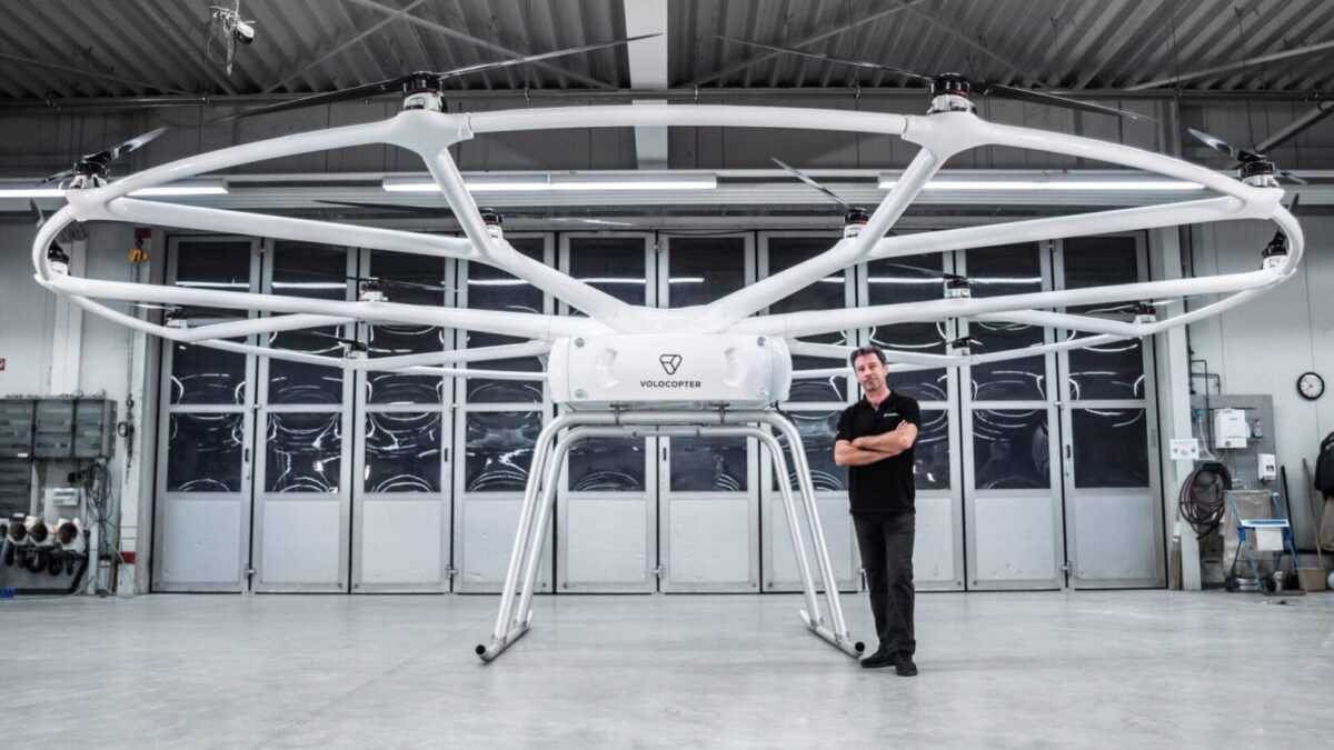 Το VoloDrone Μη Επανδρωμένο Αερόχημα μεταφοράς από το Μέλλον