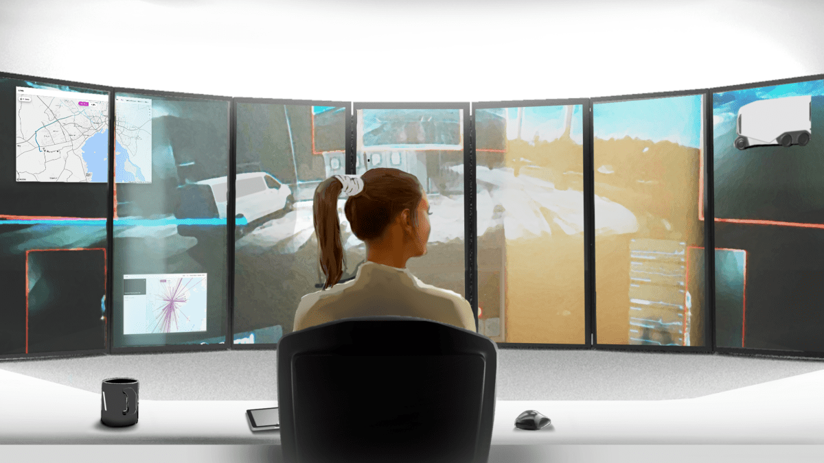 Einride Remote Pod Operator –  Ο πρώτος χειριστής ρομποφορτηγού