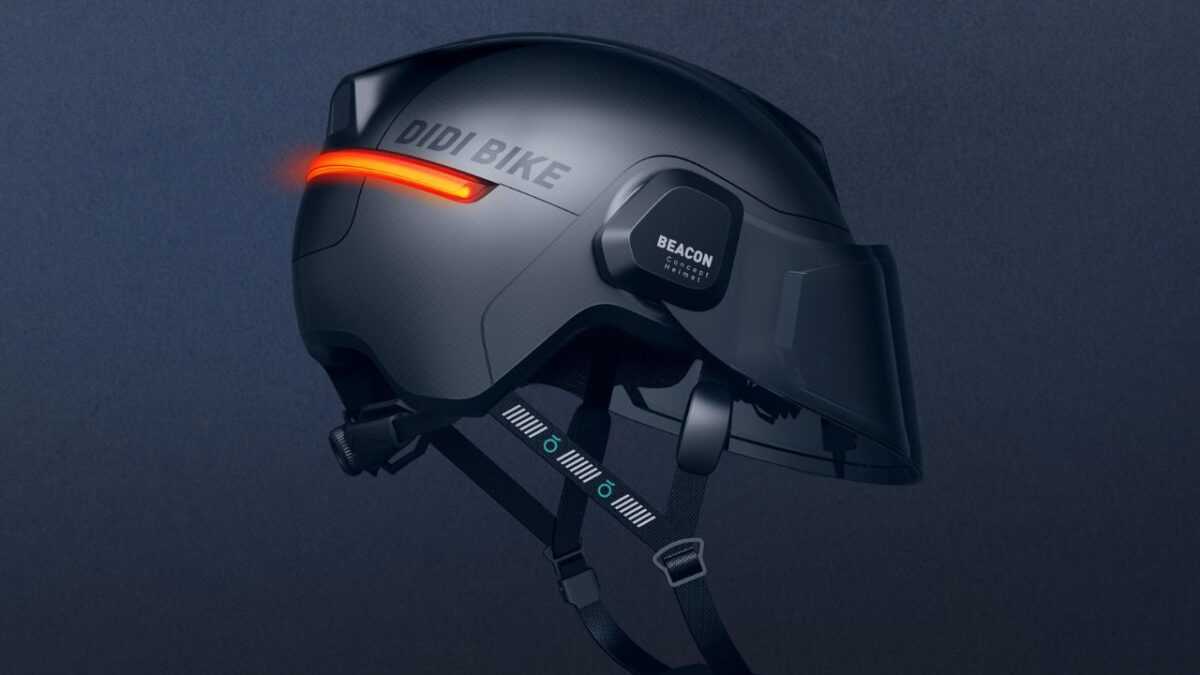 Νέο φουτουριστικό DIDI BIKE Smart helmet