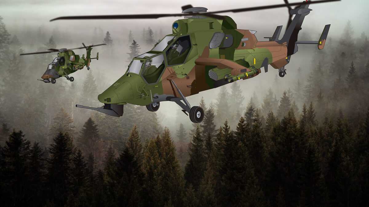 Τα νέα Airbus Tiger Mk.III επιθετικά ελικόπτερα