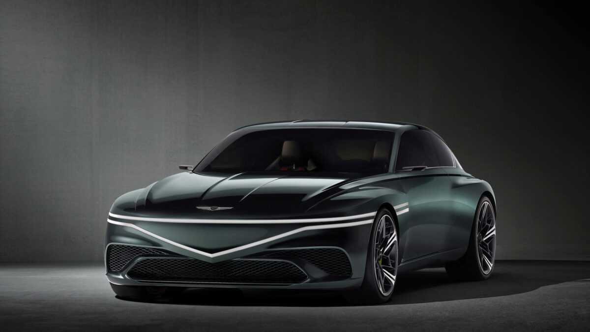 2022 Genesis X Speedium EV Coupe Concept