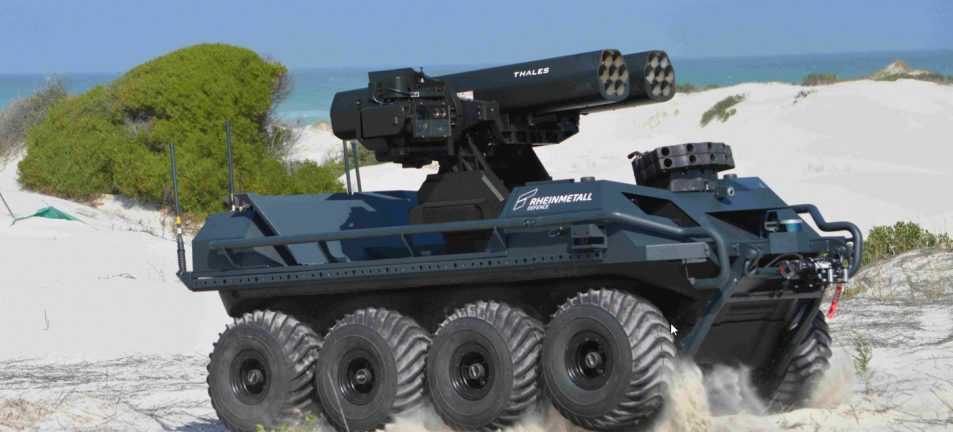 Το επαναστατικό ρομποτικό Rheinmetall Mission Master SP