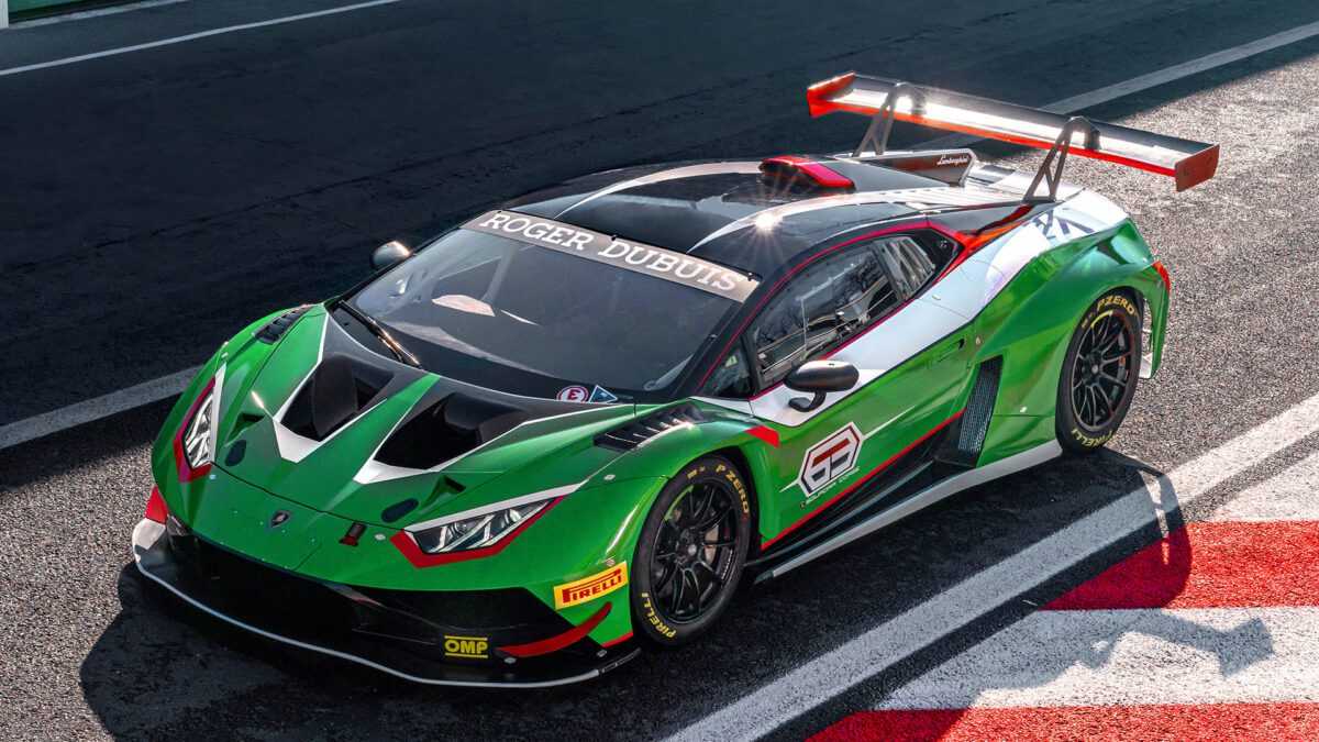 Lamborghini Huracan GT3 EVO2 Race Car