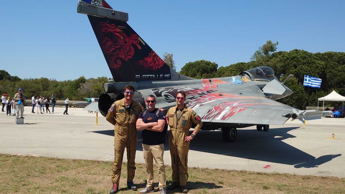 Οι «Top Gun» πιλότοι του Γαλλικού Ναυτικού στην Ελλάδα