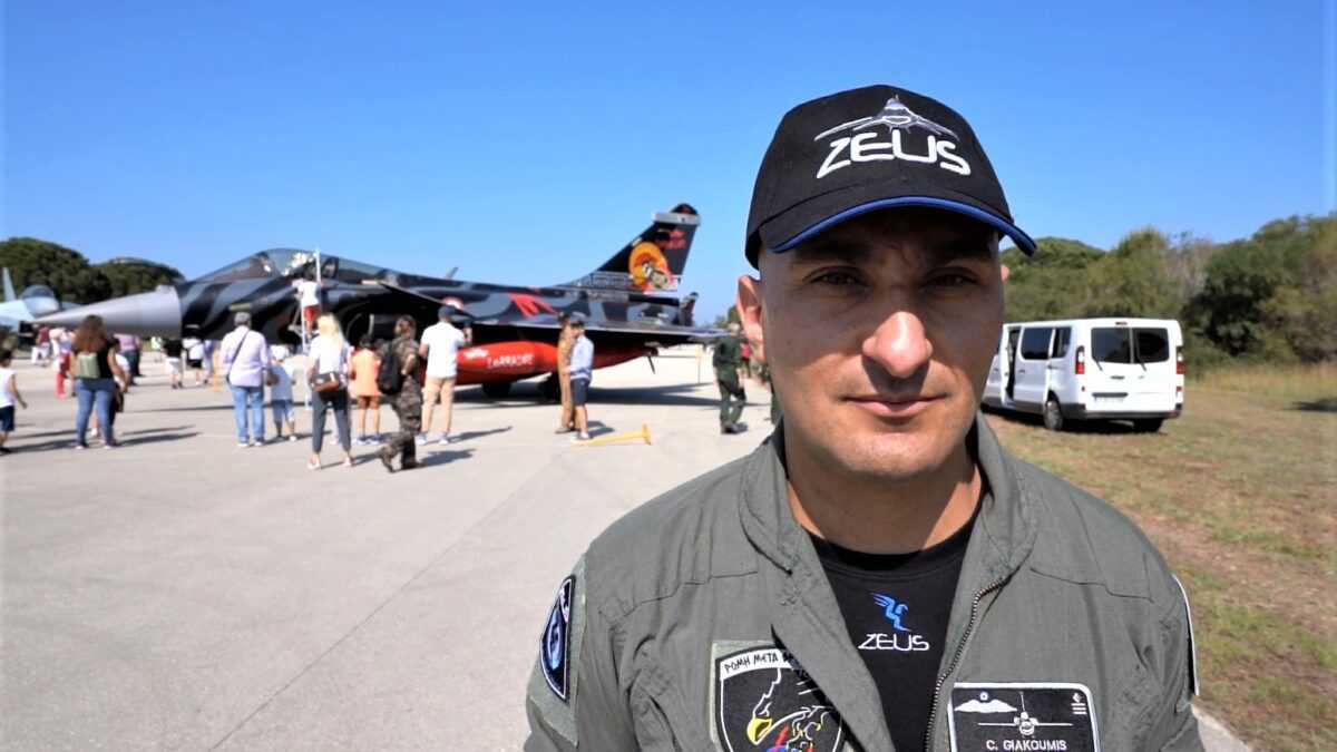 Πιλότος F-16 «ΖΕΥΣ» Χριστόδουλος Γιακουμής – Η Πολεμική Αεροπορία είναι παρούσα παντού