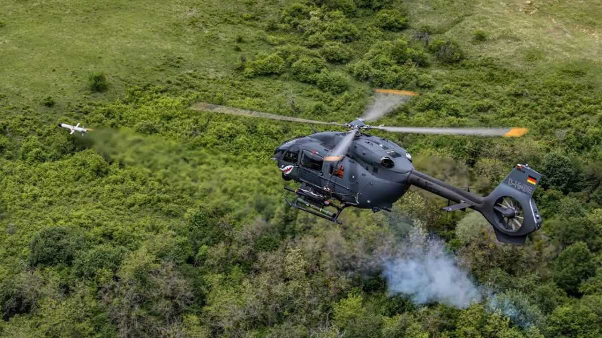 Πρώτες βολές για τον hi tech συνδυασμό H145M και Spike ER2 πυραύλου