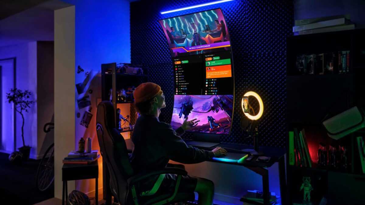 Η απίστευτη Samsung Odyssey Ark gaming οθόνη